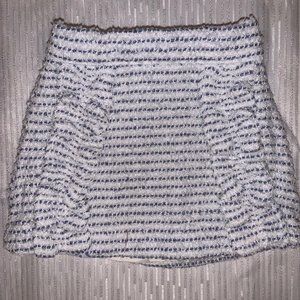 Janie and Jack blue and white skirt 3-6m